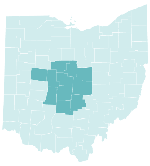 best value cleaning services, map of ohio servicing area